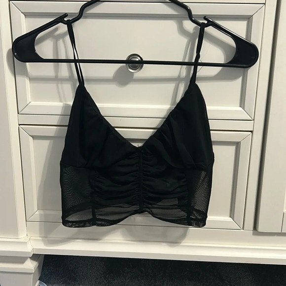 Garage Tops - black mesh garage top